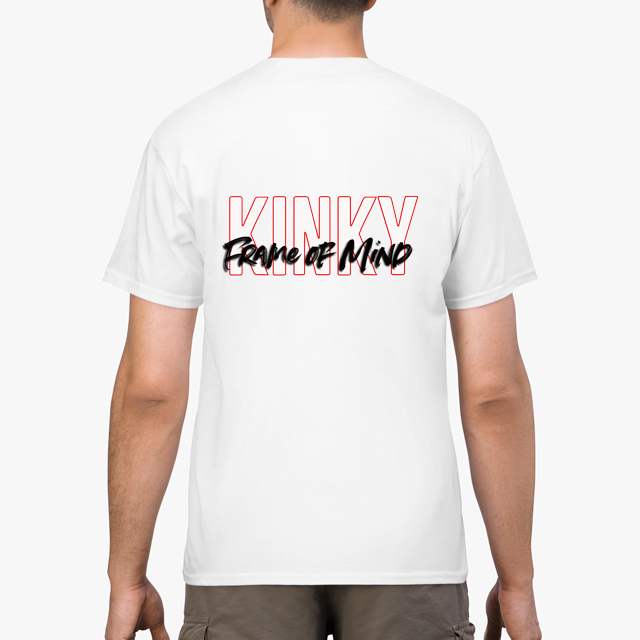 Kinky Frame Mind White T-Shirt - FullSwapShop.com